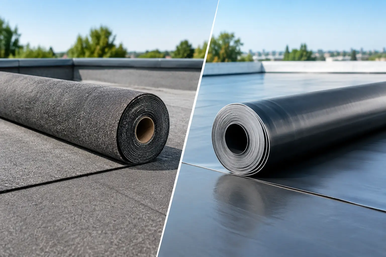 Felt Roofing Versus Membrane for Flat Roofs